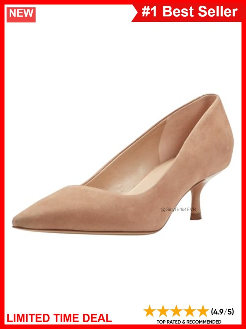 Suede Pointed Toe Stiletto Heel Dress Pumps